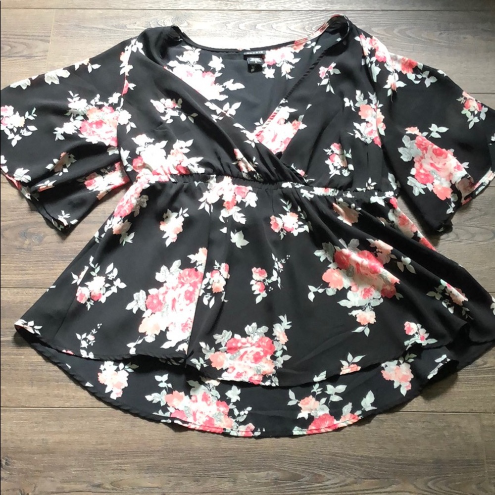 Floral Torrid Blouse
